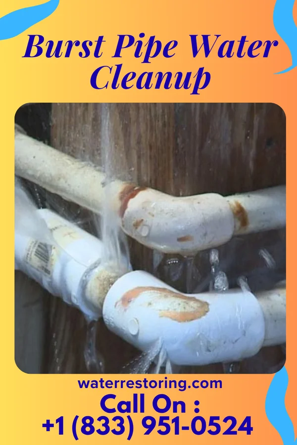 Burst Pipe Water Cleanup in Del City, OK